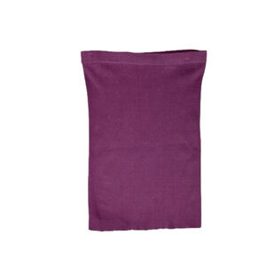 Women’s Ribbed Knit Mini Skirt High rise waist Elastic waistband Purple